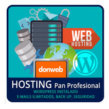 Hosting Alojamiento Web Wordpress Anual Con Dominio.com.ar 