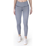 Legging Houndstooth Blanco Y Negro Everlast