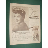 Publicidad Esther Williams Maquillaje Max Factor Hollywood