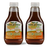 2 Pack Miel Monk Endulzante Natural Fruta Monje Maple 250ml