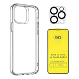 Funda Antigolpes Para iPhone 11 Pro + Protectores 