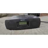 Sony Icf-cd820 Clock Radio Am/fm/cd - Só Pega Radio