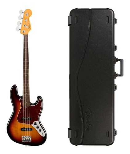 Fender Jazz Bass American Professional Ii Rwn Cup Color Sunburst Orientação Para A Mão Direita