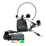 Microfone Sem Fio Headset Auricular De Cabeça Tomate Co11
