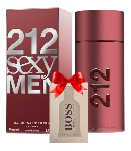 212 Sexy Men Carolina Herrera 100ml Caballero + Regalo