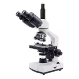 Microscópio Biológico Trinocular Di-521t Cor Branco 110v/220v