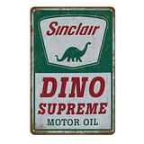 Señales - Tin Signs Vintage Reproduction, Sinclair Motor Oil