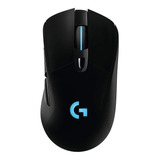 Mouse Gamer De Juego Inalámbrico Recargable Logitech G  G Series Lightspeed G703 Negro