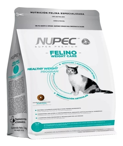 Felino Weight Care Croqueta Nupec 1.5k ** Control De Peso **