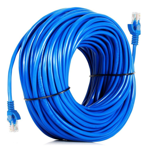 Cabo De Rede Internet Lan Rj45 Ethernet 30 Metros + Brindes