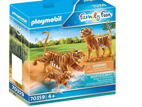 Playmobil 70359 Family Fun Tigres Con Bebes