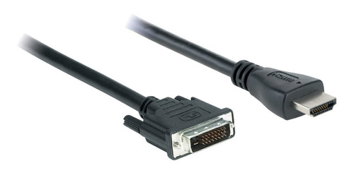 Cable Hdmi Dvi De Doble Enlace Negro 2m