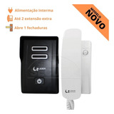 Interfone Lider Porteiro Eletrônico Touch Lr 570 Alimentação