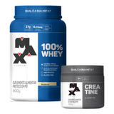 Suplemento Em Pó 100% Max Titanium+ Creatine Monohidratada