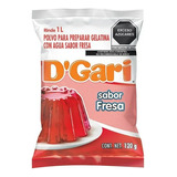 Gelatina En Polvo D-gari Agua Sobre Sabor Fresa 120 Gr