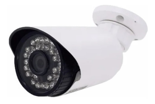 Câmera De Segurança Jortan 6146ahd Com Resolução De 2mp Visão Nocturna Incluída Branca
