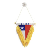 10 Adorno Banderín Chile Con Chupon Fiestas Patrias