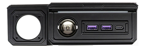 Cargador De Coche, Adaptador De Cargador Usb Dual Y Carga -c