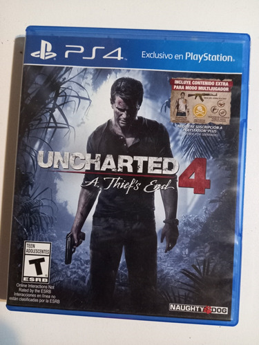 Uncharted 4 Ps4 Ps5 Físico