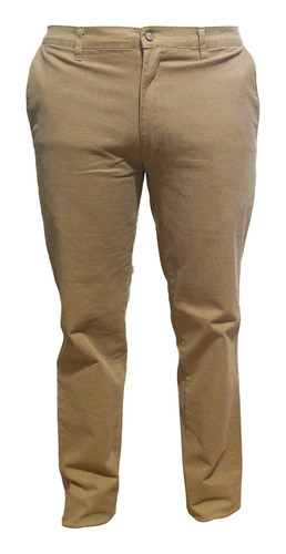 Pantalón Gabardina Elastizado Corte Chino Pierre Cardin