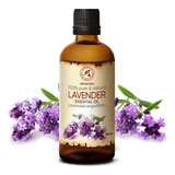 Lavandula Angustifolia - Aceite Esencial De Lavanda De 3.4 O