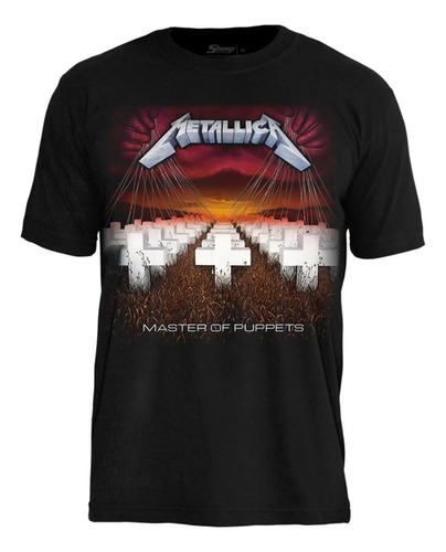 Camiseta Stamp Metallica Master Of Puppets Ts1433