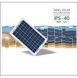 Panel Solar Policristalino 40w 12v