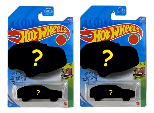 Kit 2 Miniaturas Carrinho Hot Wheels Sortido Original