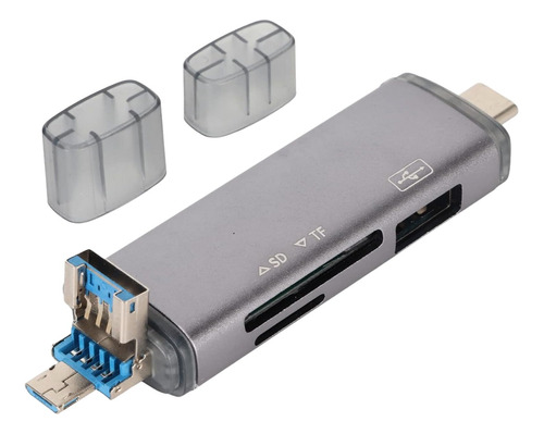 Lector Tarjeta 3 En 1 Usb + Micro Usb Otg 3.0 Tarjeta Sd Tf 