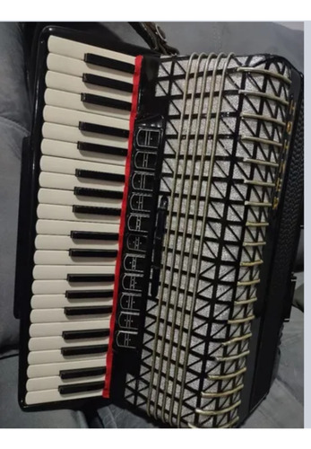 Acordeon Gaita Sanfona Hohner Atlântic 