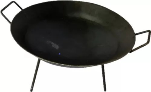 Disco Para Cocinar Discada De 50cm Acero Al Carbon Con Patas