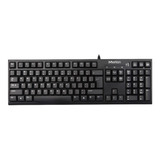 Teclado Con Cable Usb Mt-k815 Español  Con Hub Usb - Meetion