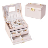 Caja Organizador Joyas,caja Joyero Mujer,organizador Joyas