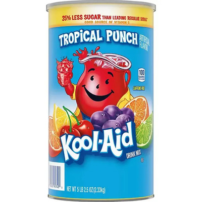 Kool Aid Sabor Tropical Punch En Polvo 2.33kg | Envío gratis
