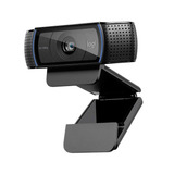 Webcam Logitech C920 Full Hd Pro 30fps Con Micrófonos Negro