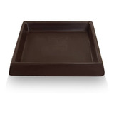 1 Prato Base Suporte Bandeja Tigela Para Vaso Planta 26x26 Q