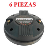 Driver Venetty H72 - 3.0''  - Garganta 2.0 Agudo (6 Piezas)