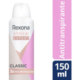 Antitranspirante En Aerosol Rexona Clinical Classic De 150ml