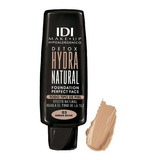 Base De Maquillaje Líquida Idi Make Up Detox Hydra Natural Tono 03 Amber Beige - 30g