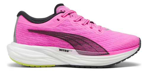 Zapatillas Puma Deviate Nitro 2 Mujer Running Fucsia