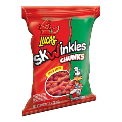 Skwinkles Chunks Dulce Enchilado Tiras Sabor Sandia 130g | Meses sin interés