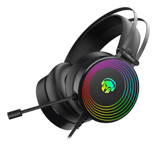 Audifonos Gamer Cybeat Bison Pc Ps4 Ps5 Xbox Luz Rgb