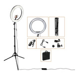 Kit Iluminador Ring Light Grande 18 Pol C/ Tripé Maquiagens