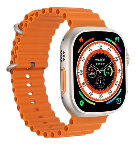 Relógio Smartwatch X8 Ultra Tela Hd 49mm (laranja)