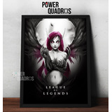 Quadro Poster League Of Legends Lol Decoração Geek Gamer