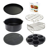 Accesorios Para Air Fryer 7 Piezas Con Molde Para Huevos,