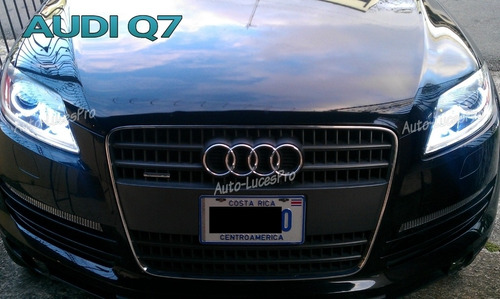 Borde/ceja Luz Drl Audi En Faros Focos Audi Q7, A3,a4 A6,tt  Foto 2