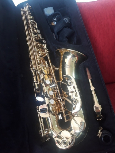 Super! Saxo Alto Parker Master Con Estuche Y Accesorios