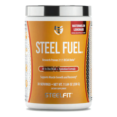 BCAA Polvo SteelFit Steel Fuel 330g Sabor Watermelon Lemonade | Envío gratis