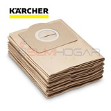 5 Bolsas De Papel Aspiradora Karcher Wd3-se4001-nt 20   